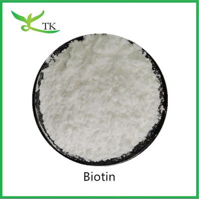 Wholesale Price Food Grade Pure Biotin Powder 1% 98% Vitamin H Powder Hair Growth