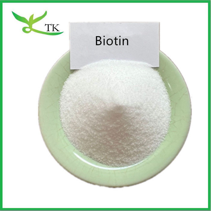 Hair Growth Supplement Pure Biotin Powder 1% 98% Vitamin H B7 CAS 58-85-5