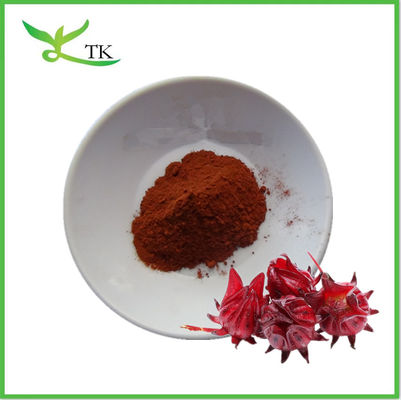 Produkty spożywcze Ekstrakt z kwiatów hibiskusów Sok hibiskusów w proszku W 100% rozpuszczalny w wodzie Instant Hibiskus w proszku