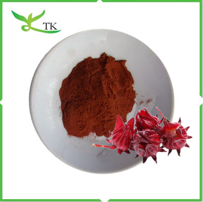 100% naturalny, rozpuszczalny w wodzie proszek roselle z kwiatów hibiskusa, proszek ekstrakt roselle