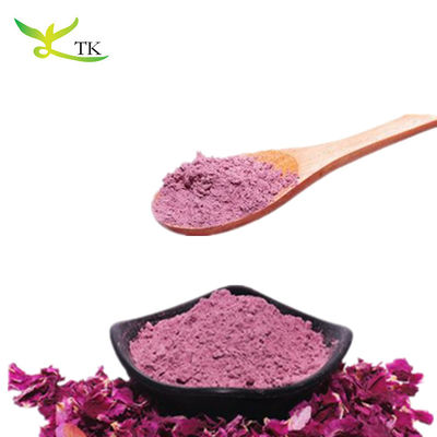 Naturalne suszone płatki róż Instant Powder Red Rose Petal Powder dla żywności i napojów