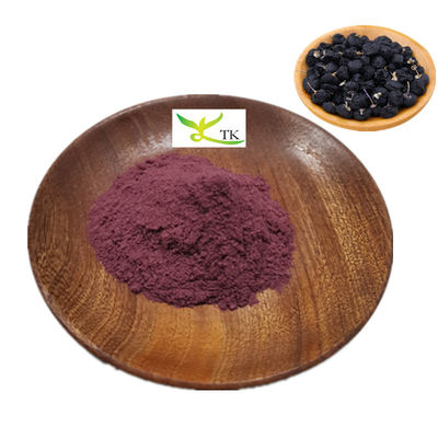 100% Naturalny Chiński Czarny Goji Berry Powder Czarny Wolfberry Fruit Extract 1% ~ 25% Antocyjanina