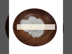 Sprzedaż hurtowa Ekstrakt z naturalnej lukrecji Glycyrrhizinate Dipotazjum Cena Ekstrakt z korzenia lukrecji