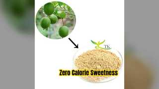 Naturalny słodzik z owoców mnicha o zerowej zawartości kalorii